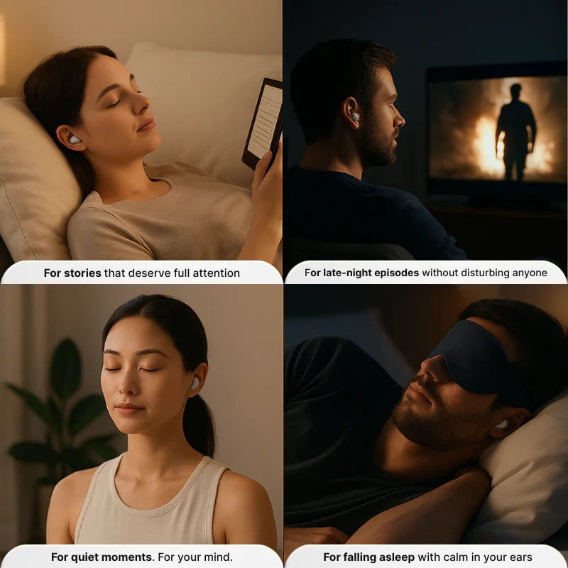 LiosTech™ Mini Invisible Sleep Earbuds