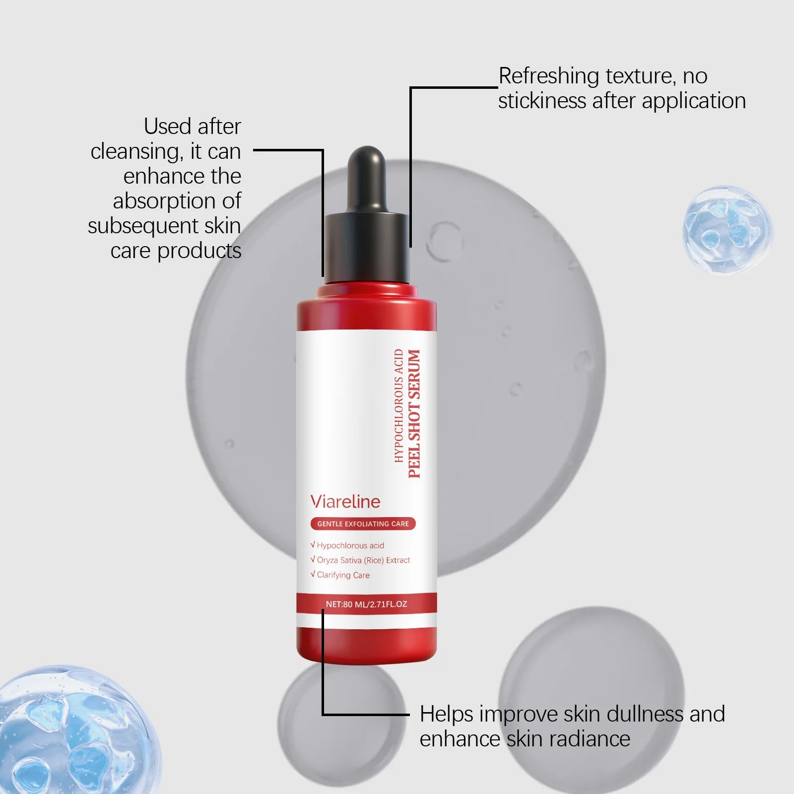 Lios™ Sérum exfoliant au riz