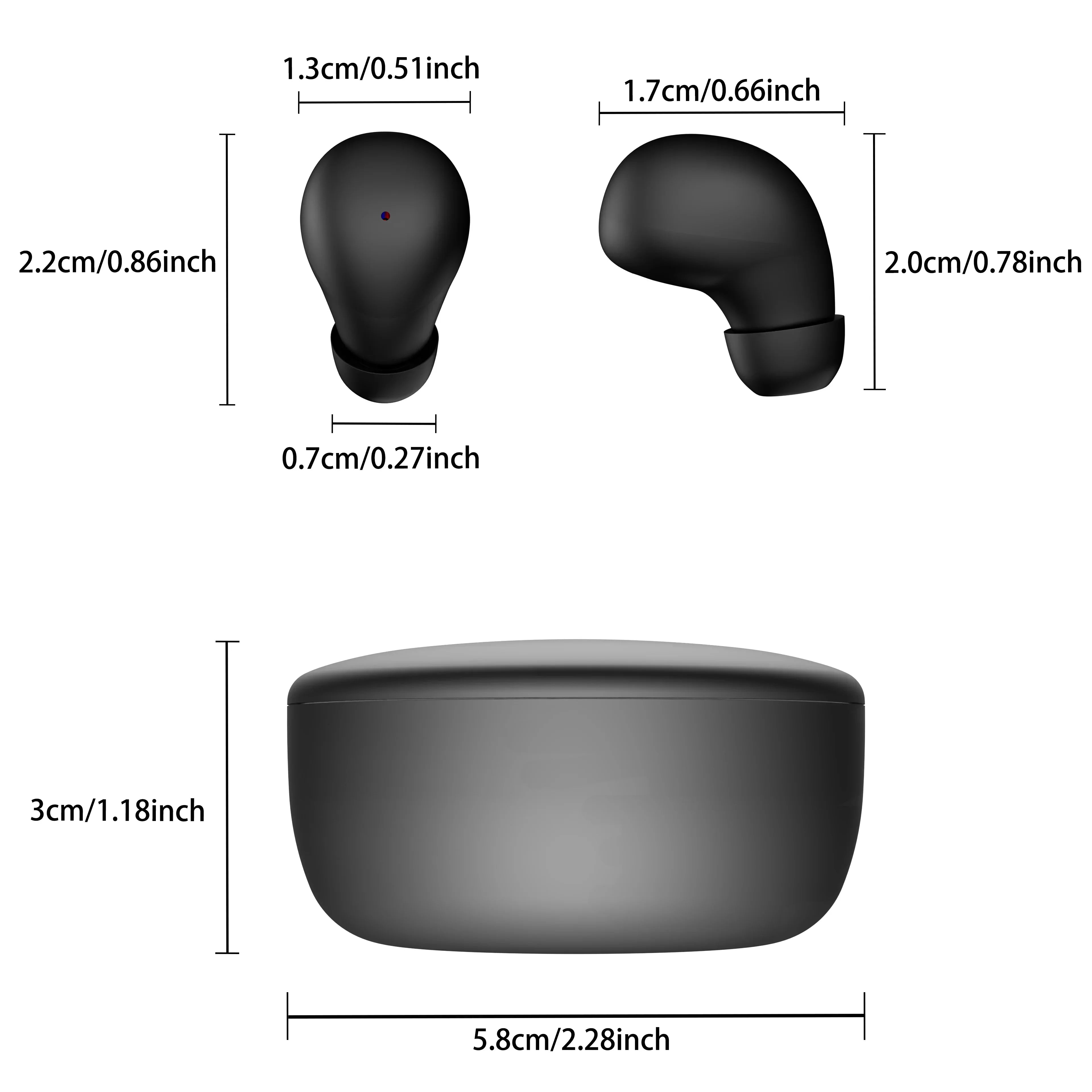 LiosTech™ Mini Invisible Sleep Earbuds